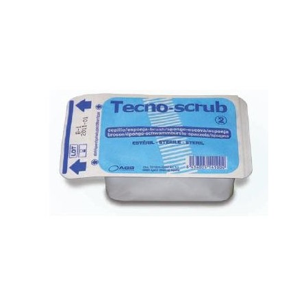 BROSSE/ÉPONGE BLEUE TECNO-SCRUB.SÈCHE - Equinvest