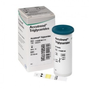BANDELETTE RÉACTIVE ACCUTREND X25 TRIGLYCÉRIDES * - Equinvest