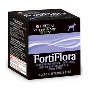 FORTIFLORA CHIENS 30 SACHETS X 1GR. - Equinvest