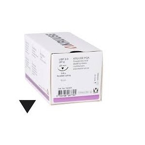 SUTURE PGA USP1 70CM 36MM 3/8CERCLE TRIANGULAIRE - Equinvest