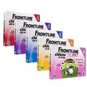 FRONTLINE TRIACT 3 PIPETTES 10-20KG - Equinvest