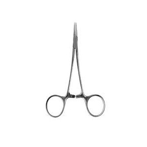 PINZA MOSQUITO RECTA 12,5CM C/DIENTES - 14.520 - Equinvest