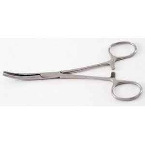 PINZA MOSQUITO CURVA 14CM C/DIENTES - 14.526 - Equinvest