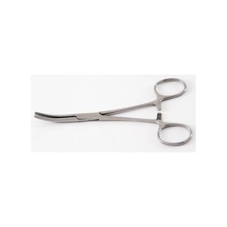 PINCE MOSQUITO COURBÉE 14CM AVEC DENTS - 14.526 - Equinvest