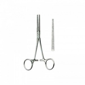 Pinza Pean Recta 14 cm – Instrumental Clínico Veterinario | Equinvest