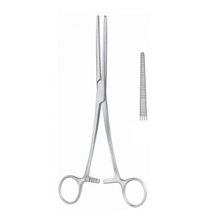 PINCE KOCHER DROITE 20CM AVEC DENTS - 14.574 - Equinvest