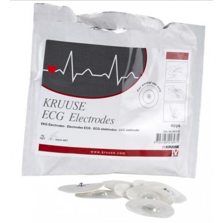 ÉLECTRODES POUR ÉLECTROCARDIOGRAPHE KRUUSE X40 - Equinvest