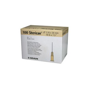 AIGUILLE 1,1/30 19GX1 1/4" IVOIRE 100 U - Equinvest
