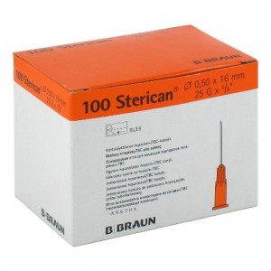 AIGUILLE 0,5/16 25GX5/8" ORANGE 100 U - Equinvest