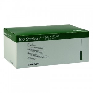 AIGUILLE 0,8/120 21GX4 3/4" VERTE 100 U - Equinvest