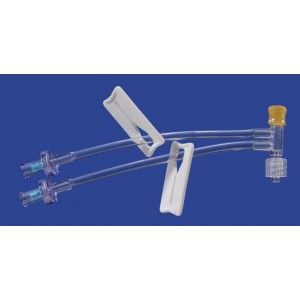 TUBE D’EXTENSION CATHÉTER 2X12GA DOUBLE VOIE 2,7MM - Equinvest