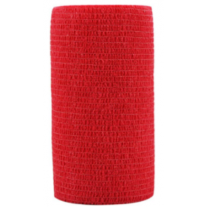 VENDA COHESIVA 10 CM ROJO